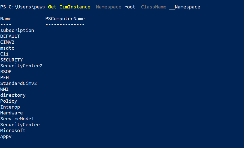 namespace