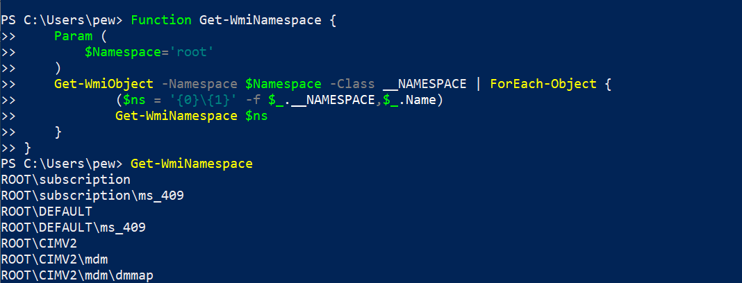 namespace